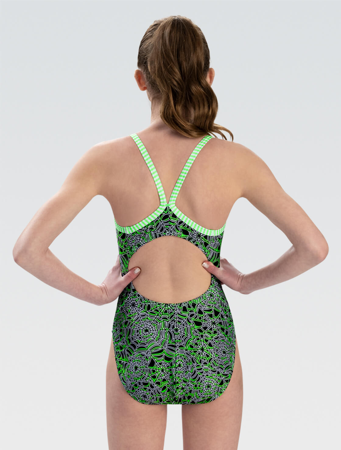 Women's Itsy Bitsy One Piece Swimsuit | V-Back | Halloween