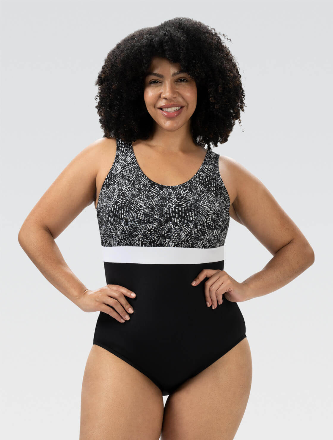 Women's Breeze Print One Piece Swimsuit | Moderate Coverage