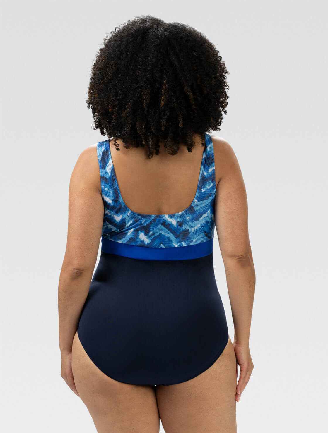 Women's Retreat Print One Piece Swimsuit | Moderate Coverage