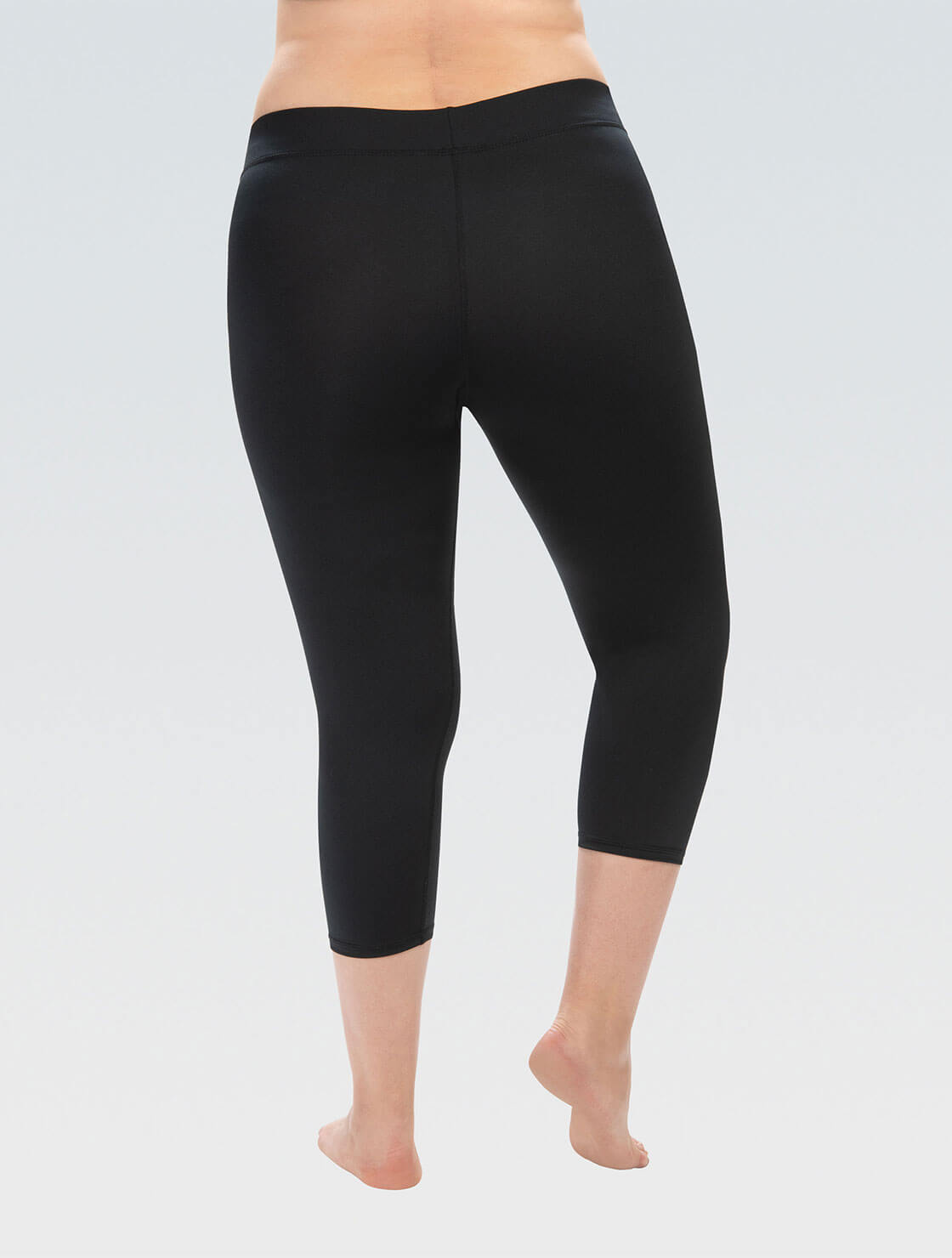 Women s Aquashape Black Aqua Capri Swimsuit Bottoms 4J10SLD 790 Dolfin Swimwear
