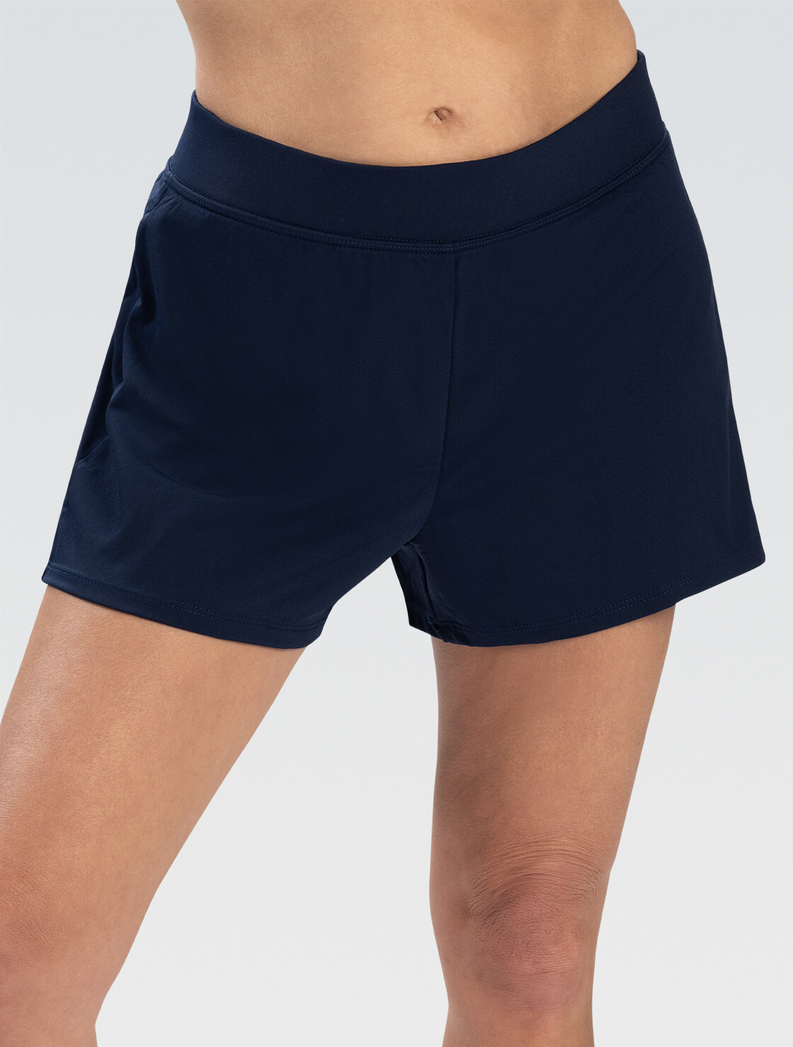 Women's Navy Loose Fit Swimsuit Shorts | Swimwear Bottoms