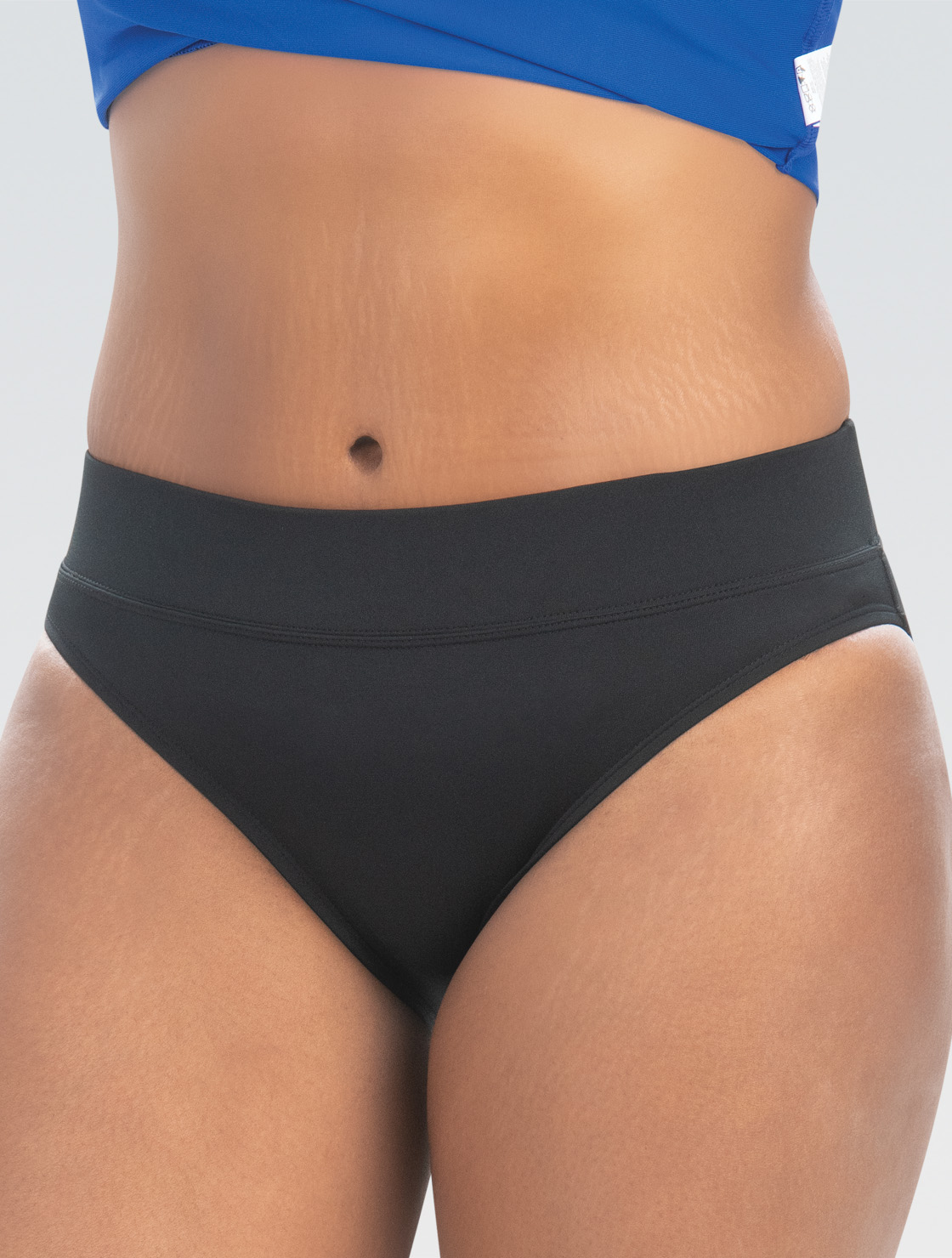 Women's Black Swimsuit Brief | Moderate Coverage | Swimwear
