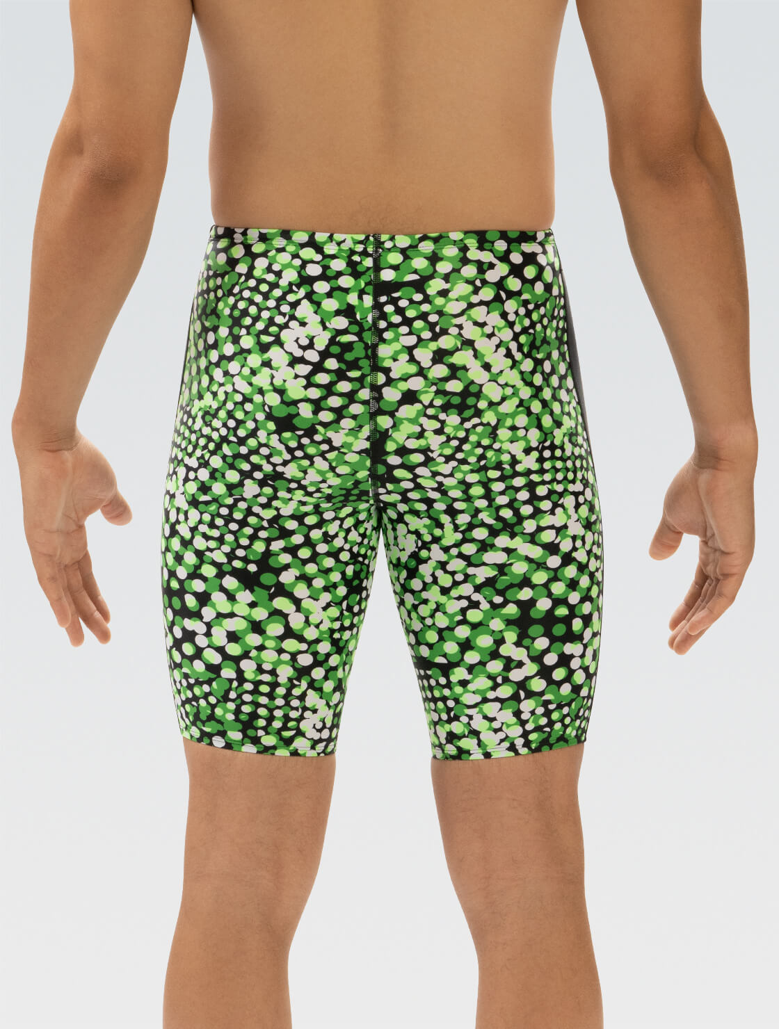 Men's Propel Green Jammer Swimsuit | Spliced Jammer | XtraSleek