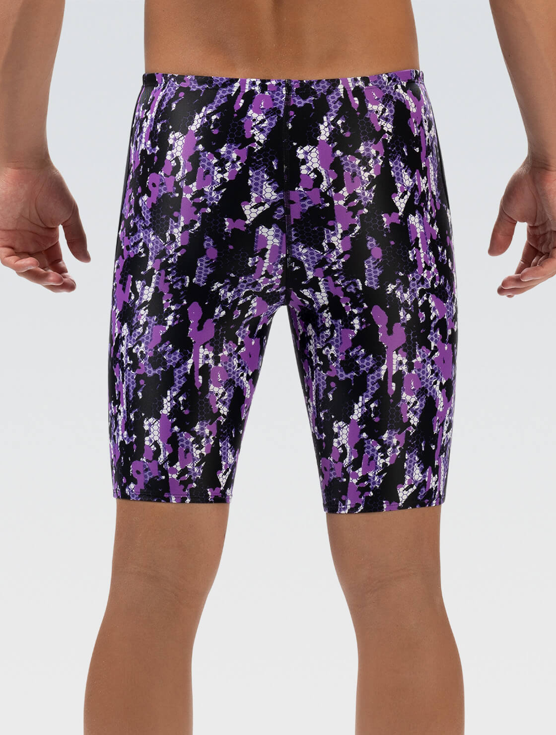 Men's Breaker Purple Jammer Swimsuit | Spliced Jammer | XtraSleek