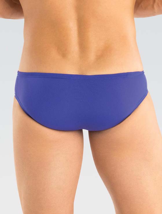 Men's Purple Racer Swimsuit | Solid Color | Competition Fit