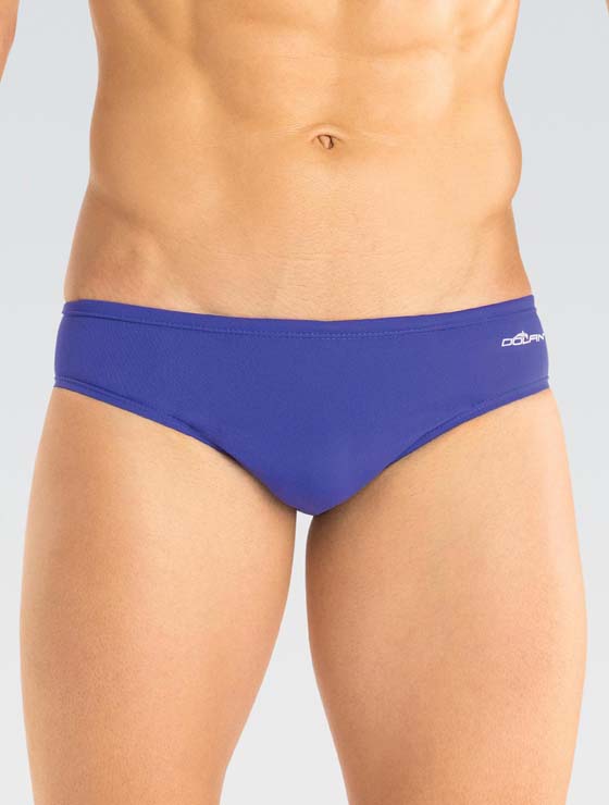 Men's Purple Racer Swimsuit | Solid Color | Competition Fit