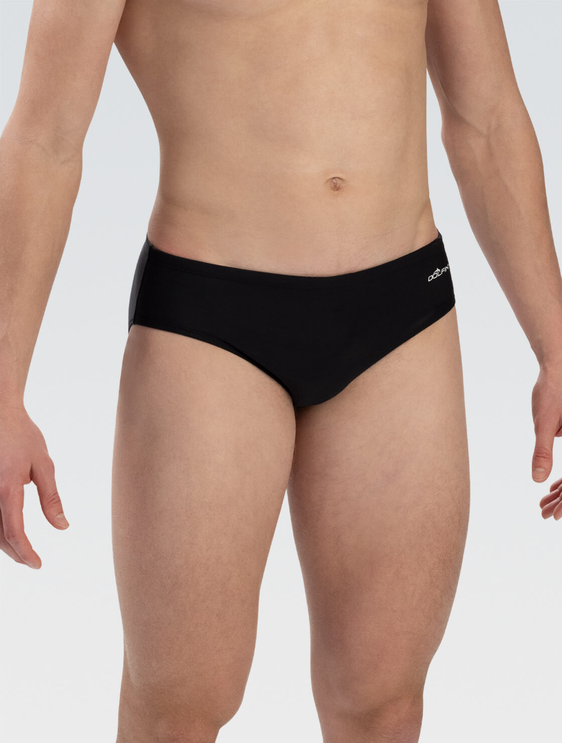 SL82330JL speedo 水着 メンズ ライフセーバー Men's Black Solid Racer Swimsuit | Team Racer | XtraSleek – Dolfin