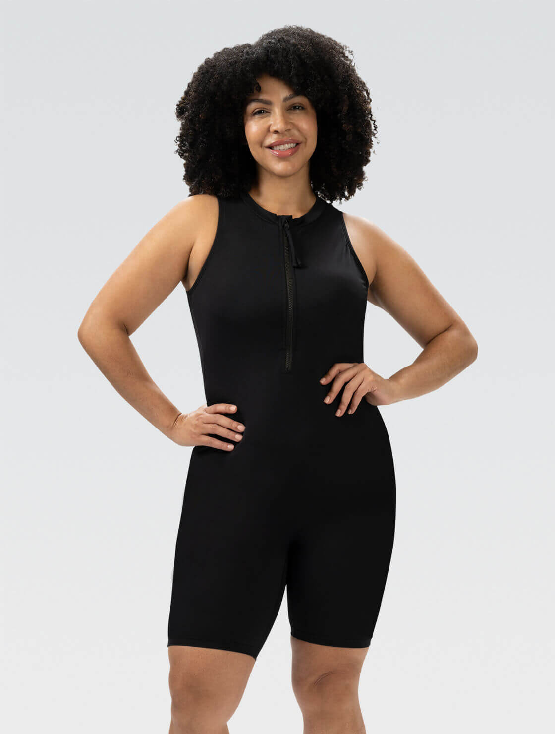 Women's Aquashape Mockneck Aquatard – Dolfin Swimwear