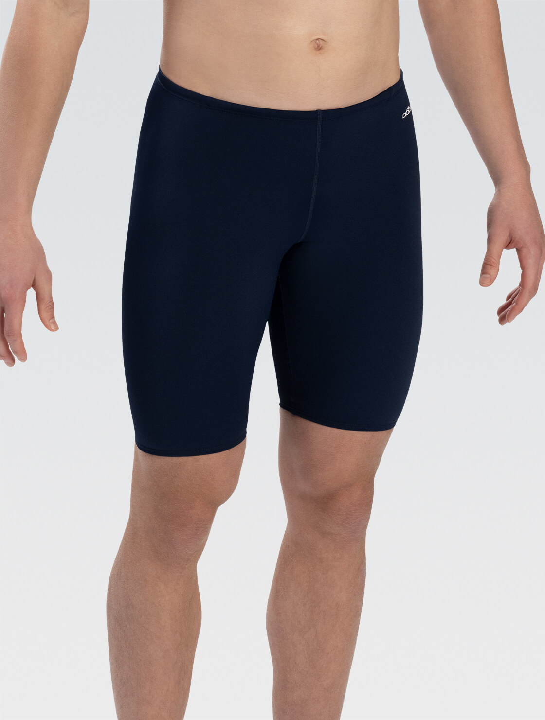 Men's Navy Jammer Swimsuit | Solid Color | Competition Fit