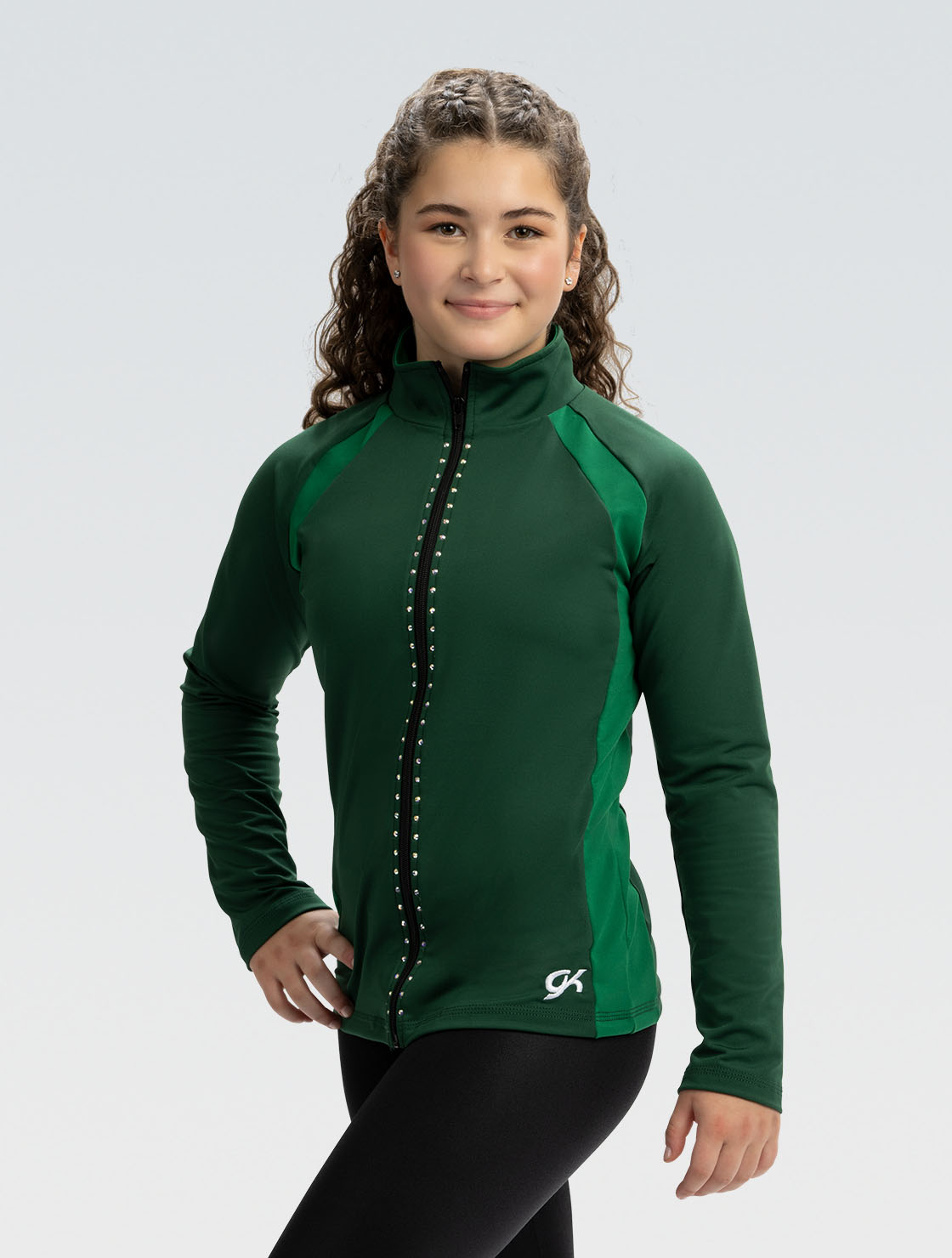Sporty Spade Fitted Warm-Up Jacket - 8756 | GK Elite Sporty Spade Fitted Warm-Up Jacket - 8756 | GK Elite