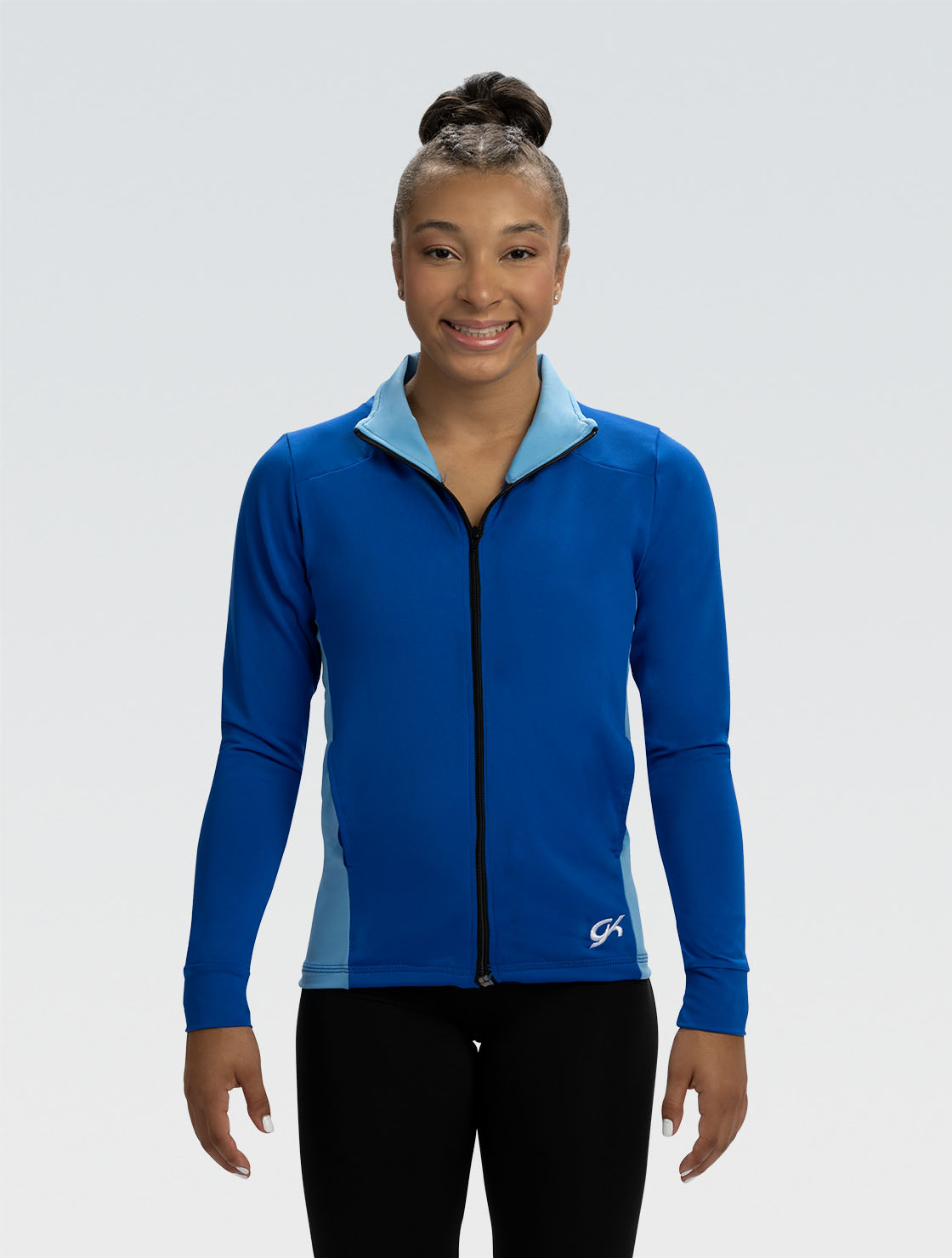 Side Panel Fitted Warm-Up Jacket - 8805 | GK Elite