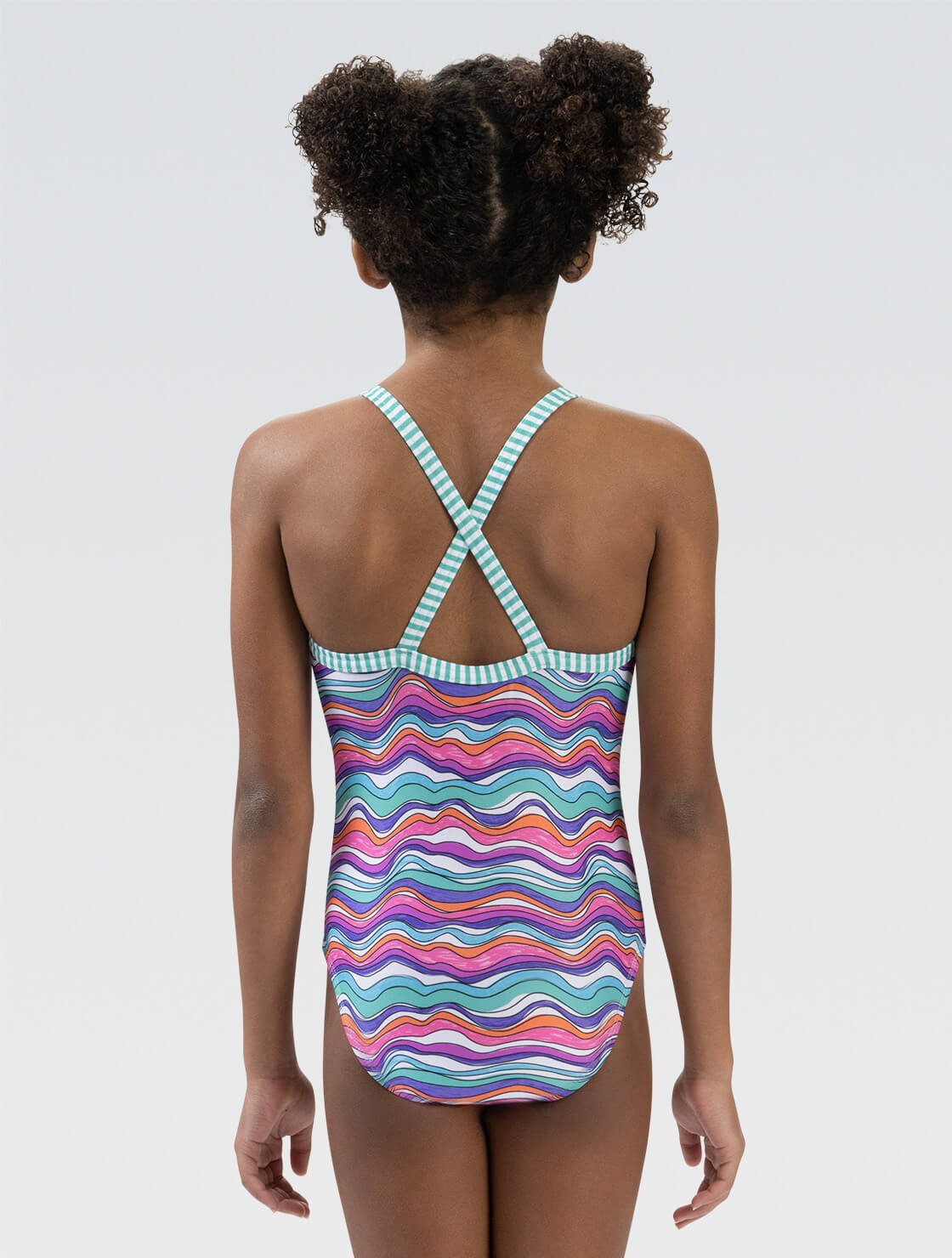 Girls Uglies Crisscross Back One Piece Wiggle 9510U C24 Dolfin Swimwear