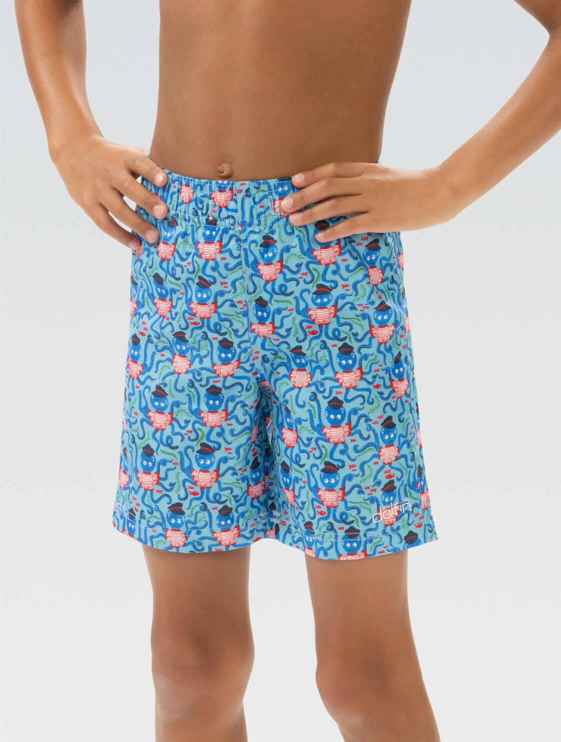 Little Dolfin Boys The Captain Swim Trunks Size 6 Dolfin Swimwear