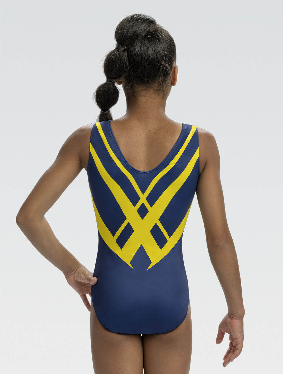University of Michigan Wolverines Replica Tank Leotard | GK Elite