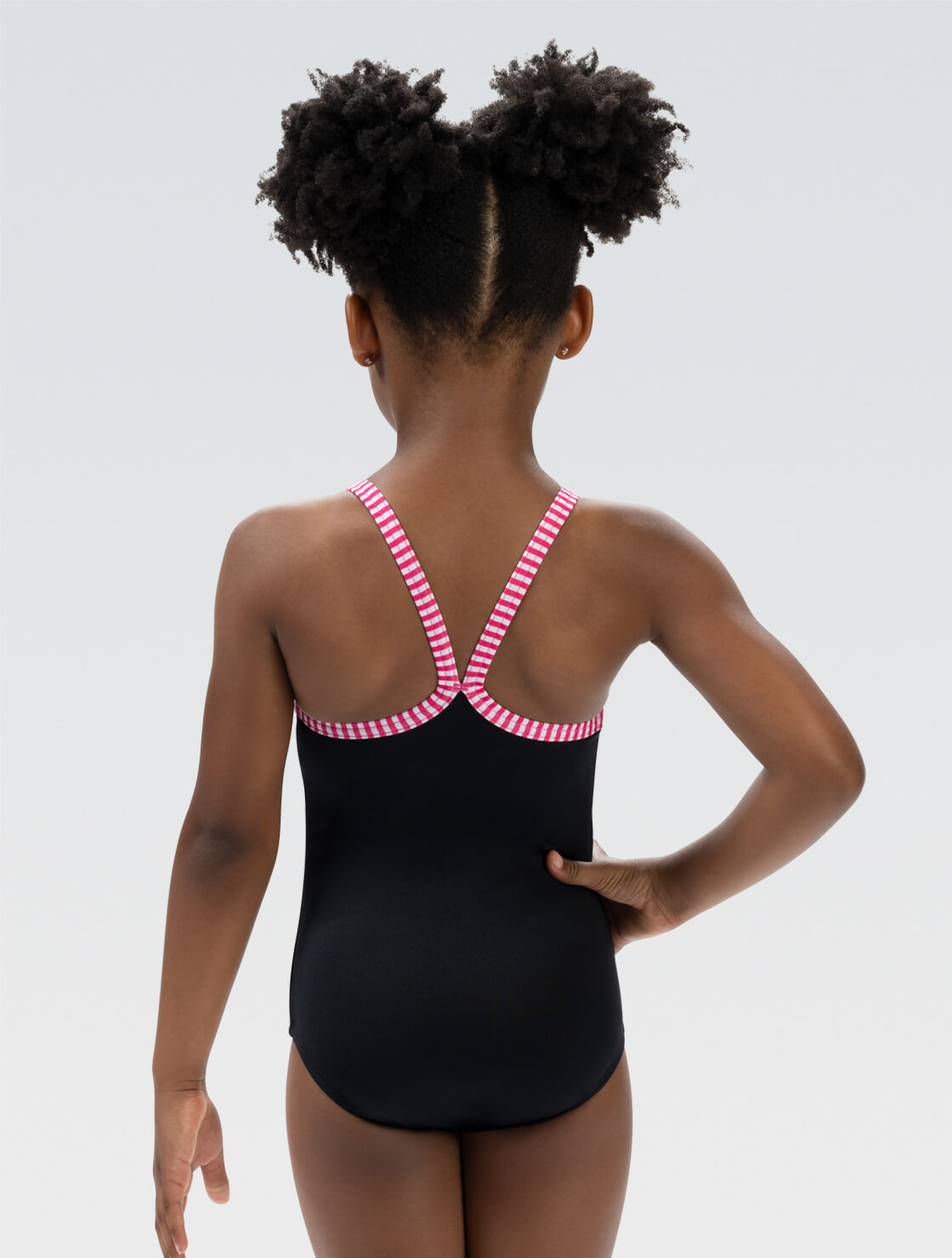 Girls' Black One Piece Swimsuit | Chlorine Resistant Swimwear