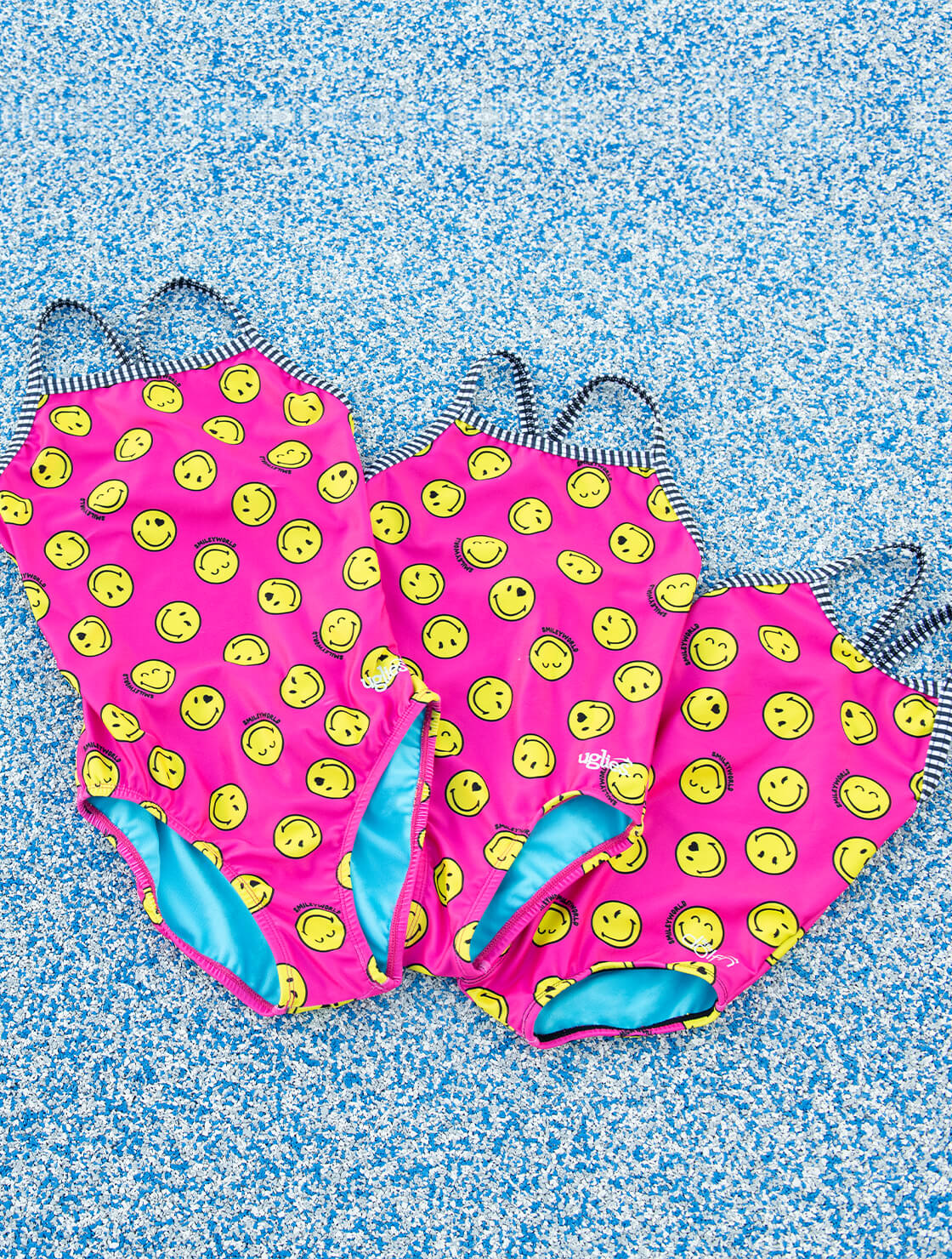 Women's All Smiles One Piece Swimsuit | V-Back | SmileyWorld
