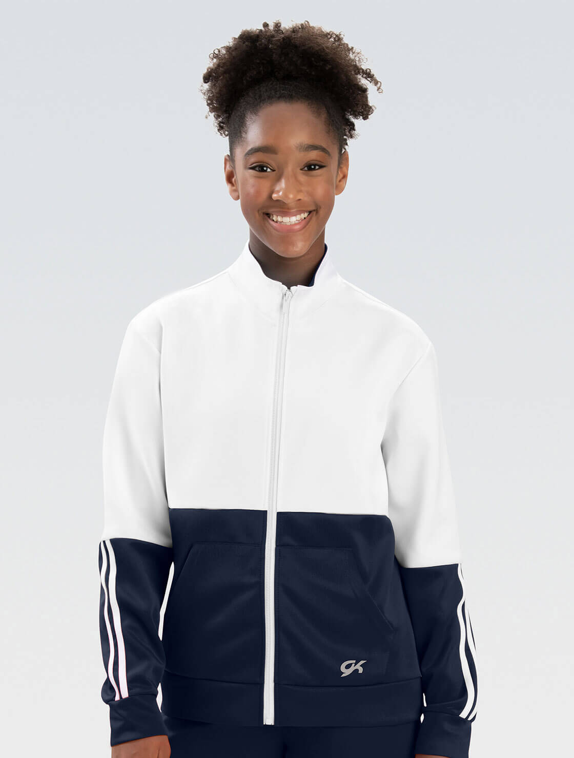 Unisex Colorblock Warm-Up Jacket | GK Elite
